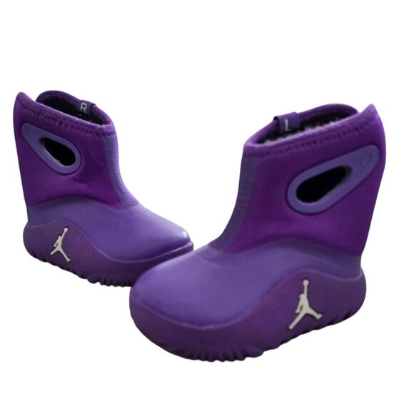 Nike Jordan Lil Drip Venom‎ Boots Shoes Kids Size 5c Purple FB9919-500 - Picture 1 of 9